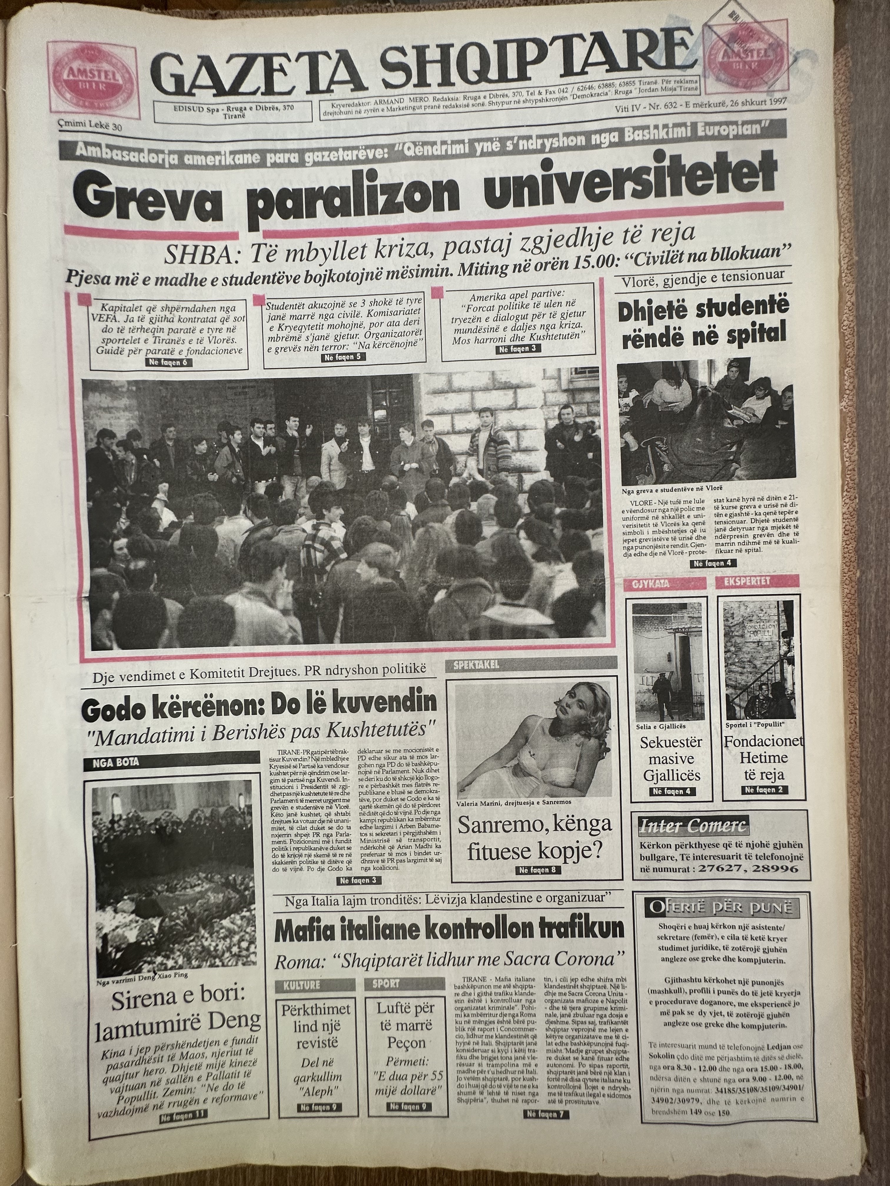 Gazeta Shqiptare 1997-02-26